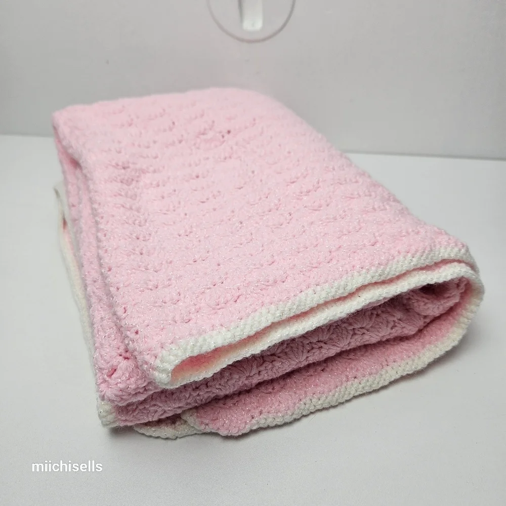 Handmade Baby Blanket Crochet Throw
